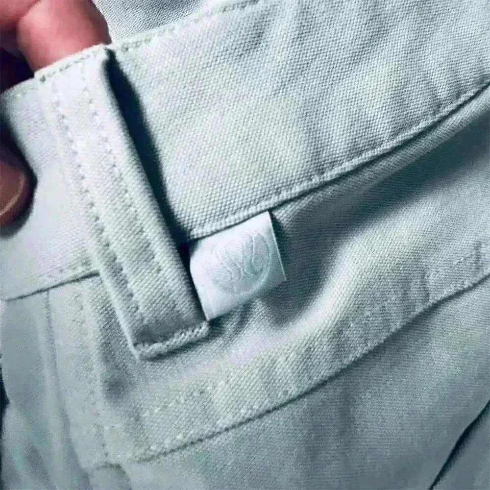 Lululemon Men's Light grayStraight Jeans Size 34 5-Pocket Design - Picture 5 of 11